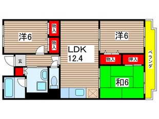 フィオーレ中井の物件間取画像